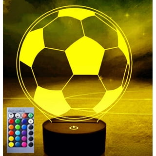 King Soccer Ball Lamp, 3D lamp
