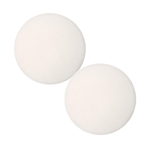 Oleegame 2PC Placemat Doorknob Pad Protector Back Crash Wall Rubber Home Door Kitchen,Dining & Bar White