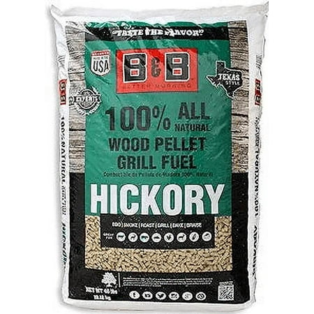 B&B Charcoal 40 LB. Hickory Pellet Grill Fuel