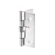 thumbnail image 4 of Bisagras de resorte Uxcell, bisagra autoclosed de acero inoxidable 304 de 2" para muebles, paquete de 2, 4 of 5