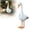 White*L, variant on 2026 New 3D 18" Metal White Goose Garden Statue, Hand-Painted Layered Feather Yard Decor Figurine, Weatherproof Indoor Outdoor Farmhouse Porch Sculpture