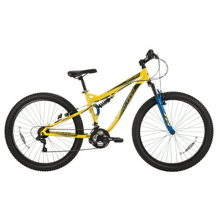 Huffy 27.5" Brawn Men's Mountain Bike with Plus Size 3.0 Tires