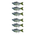 thumbnail image 4 of Greeniant 3 piezas de señuelos de pesca agua salada reutilizable cebo falso Swimbait Crankbait Type4 NO4 Greeniant CBP501944, 4 of 6