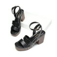 thumbnail image 5 of DREAM PAIRS Women's Chunky Platform Ankle Multi Strappy Heels Round Open Toe Summer Sandals, 5 of 7