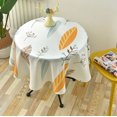 thumbnail image 1 of Nordic Style Round Long Tablecloth Simple Waterproof Restaurant Hotel Household Round Dining Table Tablecloth Printing, 1 of 7