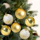 thumbnail image 5 of Adornos navideños, bolas navideñas, juegos de bolas navideñas colgantes, decoración, adornos para árboles de Navidad, adornos, suministros para decoración navideña, 9 bolas decorativas., 5 of 6