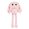 thumbnail image 1 of Wangscanis Stuffed Cartoon Bunny Dolls Plush Rabbit Toy with Retractable Pulling Ears, 1 of 8
