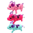 thumbnail image 4 of Vogacara Animal juguete electrónico alimentado por caminar Animal plástico niños juguete con música ligera Videojuegos portátiles rosado rojo Vogacara FN000235-01, 4 of 6