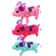 thumbnail image 4 of Vogacara Animal juguete electrónico alimentado por caminar Animal plástico niños juguete con música ligera Videojuegos portátiles rosado rojo Vogacara FN000235-01, 4 of 6