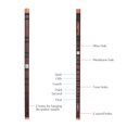 thumbnail image 3 of Chinese Bamboo Flute,Portable Traditional C Key Dizi Bitter Bamboo Flute Wind Instruments with Chinese Knot for Beginners, 3 of 7