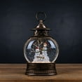 thumbnail image 2 of Melrose 86211 Snow Globe Snowman Family Lantern, 11.5-inch Height, Plastic, 2 of 2