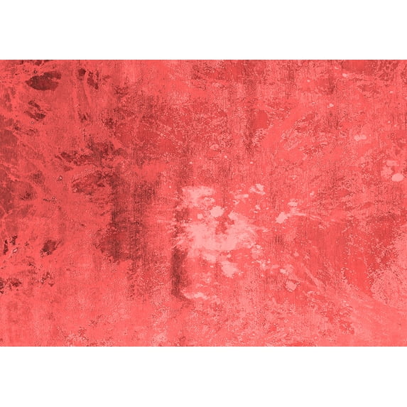Ahgly Company Indoor Rectangle Oriental Red Industrial Area Rugs, 2' x 4'