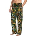 thumbnail image 6 of Zufioo Hawaiian Culture Symbols Mens Pajama Pants Sleep & Lounge Pants Sleepwear Pants(Available in Big & Tall)-Large, 6 of 6