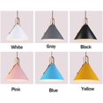 thumbnail image 2 of Simple Colorful Metal Pendant Lighting for Dining Room, Modern Farmhouse Pendant Lamp for Kitchen Island, Personalized Rustic Pendant Light for Kitchen Sink Over Table, 2 of 7