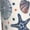 Black, variant on Logiee Starfish Shell Print Pajama Pants for Men,Men’s Pajama Bottoms,Mens PJ Pants with Pockets & Button Fly-Small