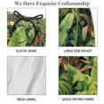 thumbnail image 4 of luoweisi Men's Beach Shorts Quick Dry Swim Trunks with Mesh Lining Tropical Plants M, 4 of 5