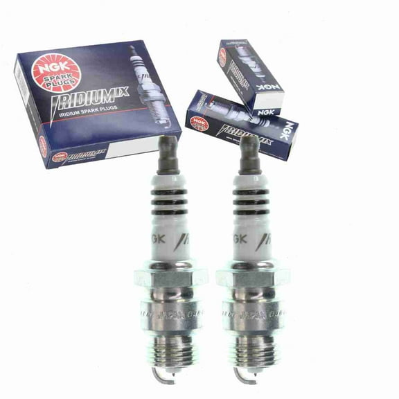 2 pc NGK 7510 Iridium IX Spark Plugs for 4000 4026 4226 6200 AP124 AP45 AP46 AP5125 APP45 APP46 APP5125 DR7BP DR8BPX DR9BPX Ignition Wire Secondary Fits select: 1966-1973 FORD MUSTANG