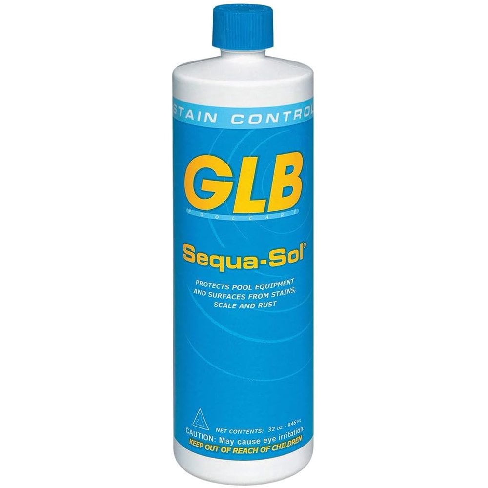 GLB 71016A-12 Sequa-Sol Sequestering Agent Pool Stain Preventer 12 Pack 32 oz