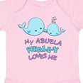 thumbnail image 4 of Inktastic My Abuela Whale-y Loves Me Boys or Girls Baby Bodysuit, 4 of 5