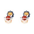 thumbnail image 2 of Vogacara Baloncesto para niños Juego deportivo Canasta Aro Meta Mini Interior Niño Niños Juguetes de tiro, Baloncesto colgante. 709H azul 709H Azul (pequeño) 2Conjunto, 2 of 6