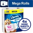 thumbnail image 1 of Charmin Ultra Doux, Papier Hygiénique 2 Épaisseurs, 6 Rouleaux (l'Équivalent de 24 Rouleaux Réguliers), 1 of 23