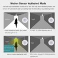 thumbnail image 5 of 2 casquillos de luz activados por movimiento, casquillos con sensor de movimiento E26/E27 para añadir y apagar para luces existentes, luz con sensor de movimiento automático de anochecer y a, 5 of 5
