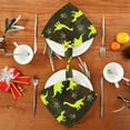 thumbnail image 7 of Coolnut Cute Dinosaur Cloth Napkins Set of 6, Reusable Washable Polyester Dinner Table Napkins for Family, Weddings, Parties, Home Decor, 20 x 20 Inch Washcloth Gift, 7 of 7