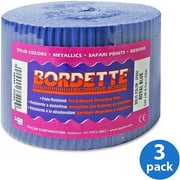 Pacon Bordette Scalloped Decorative Border, 3 pack