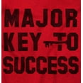 thumbnail image 2 of Major Key Success Motivational Long Sleeve TShirt Men Women Brisco Brands X, 2 of 6