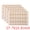Diamond, variant on Unique Bargains 4pcs Cotton and Linen Washable Table Mats Lantern 17.7"x13.8"