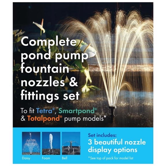 Blagdon Aquagarden Fountain Nozzle Combo Kit