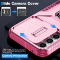 thumbnail image 5 of Funda para GANGXUN Samsung Galaxy A34 5G - Soporte metálico, Función magnética, Rosa, 5 of 5