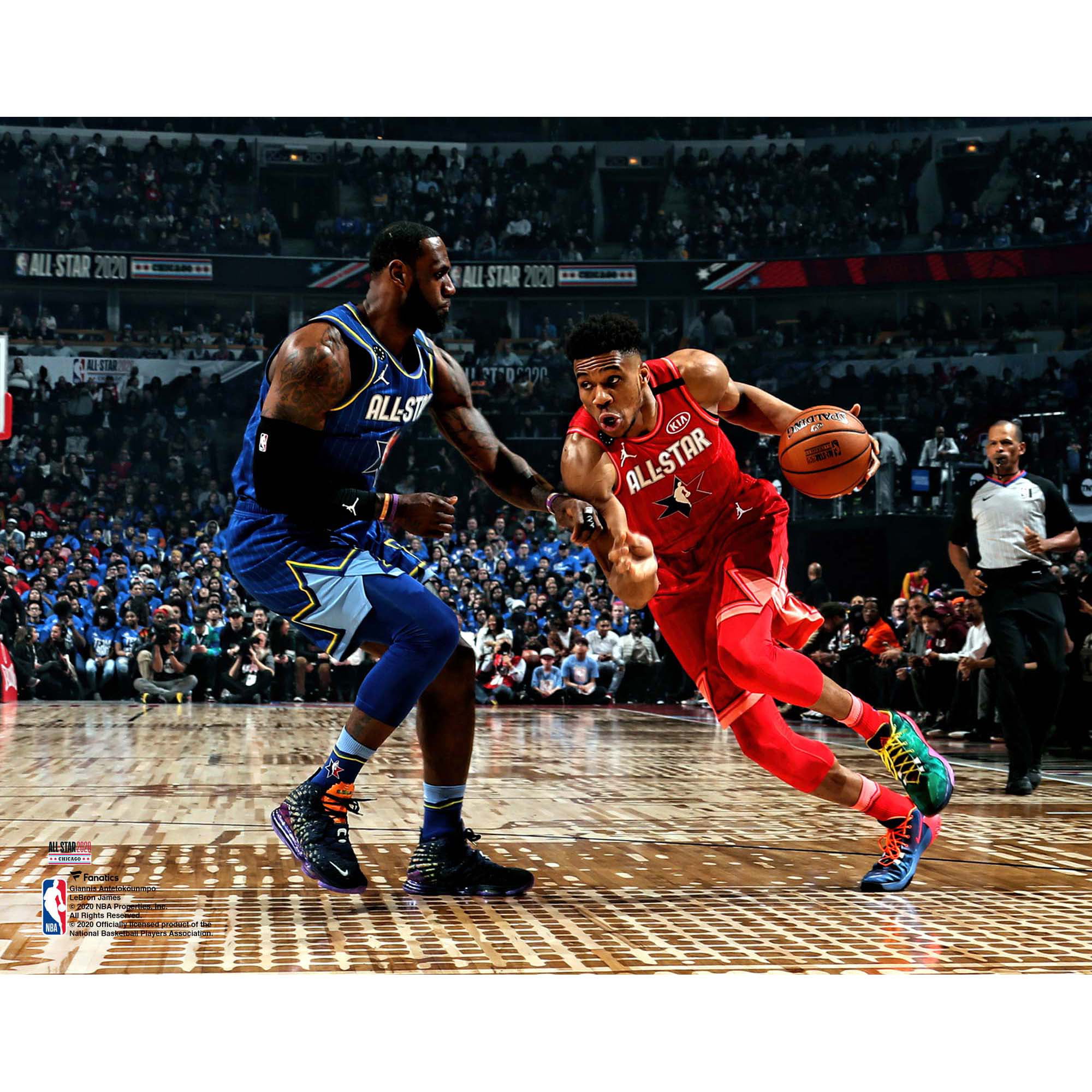 Giannis Antetokounmpo - Team LeBron - Game-Issued 2021 NBA All