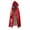 Red, variant on HAIJIE Halloween Shiny Finish Hooded Tie Neck Long Cape Boys Girls Multiple Solid Tone Seasonal Themed Cloak (Black,75cm)