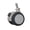 E type, variant on Chair Wheel Rubber Casters Quiet Designs & 360 Degree Rotation Whhel Not Scratches Supports Up to 250kg for Home