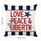 thumbnail image 3 of Fundas de Cojín Del 4 de Julio con Bandera y Estrellas. Fundas de Cojín Patrióticas para Decorar El Sofá, El Dormitorio o Cualquier Espacio Del Hogar En El 4 de Julio., 3 of 6