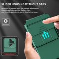 thumbnail image 5 of Compatible with Google Pixel 8 Pro Case with Slide Camera Cover, Google Pixel 8 Pro Phone Case with Stand Shockproof Hard PC Cases (Dark Green), 5 of 14