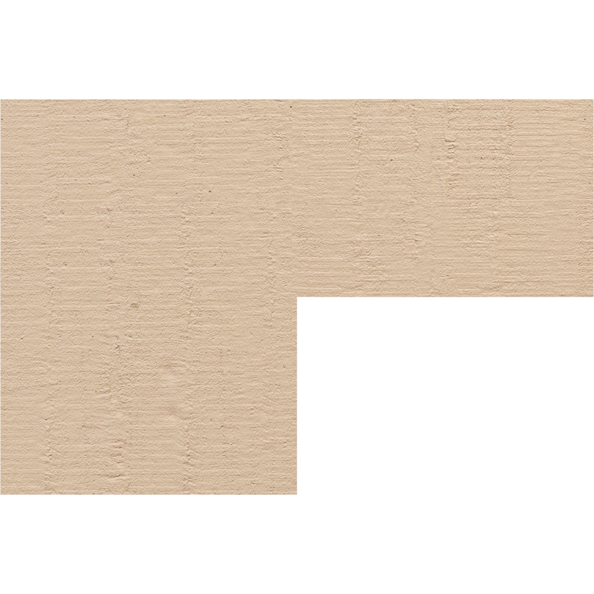 3"W x 9"D x 6"H Classic Chapel Hill Rough Cedar Woodgrain TimberThane Corbel, Primed Tan
