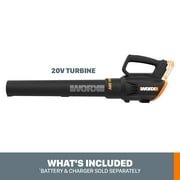 Worx WG547.9 20V Power Share TURBINE Cordless Two-Speed Leaf Blower (Tool Only)