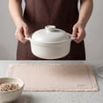 thumbnail image 4 of Unique Bargains 4pcs Cotton Blend Washable Table Mat Blue Edge 15.7"x11.8", 4 of 6