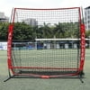 Portable 5 x 5 ft Baseball Softball Training Net Practice Net with Bow Frame & Carry bag