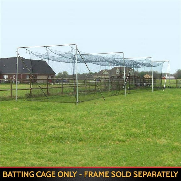 Cimarron Sports CMW-554284TP 55 x 14 x 12 ft. No.84 4 mm Twisted Poly Batting Cage Net