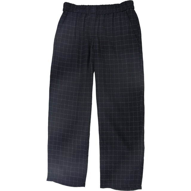 Pantalones de vestir rectos Eileen Fisher Mujer Azul PP