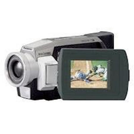 Panasonic Palmcorder PV-DV102 - Camcorder - 680 KP - 10x optical zoom - Leica - Mini DV - black, silver