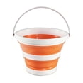 thumbnail image 1 of Foldable Plastic Water Bucket for Car Fishing Outdoor Use, Thickened Portable Small Bucket, 9.25x7.48 Inch, 1 of 6