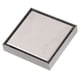 thumbnail image 4 of Desagüe de ducha invisible cuadrado de 4 pulgadas, acero inoxidable, antiolor, para suelo de baño, 1,3 mm, apto para baldosas, cepillado, 4 of 14