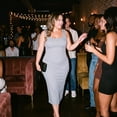 thumbnail image 2 of Vestido de verano sin mangas de talla grande para mujer Agnes Orinda, vestido de cóctel ajustado con escote cuadrado, vestido de tanque 4X gris, 2 of 8
