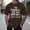 Brown, variant on Loose Fit Casual T Shirt Comfortable Breathable Daily Wear Soft Blend Tee For Mens Large Shirt Shirt Men Cold Gear T Shirts for Night Shirts for Men Tall Size T Shirts Mens Small Shirts Heat Transfer