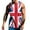 White, variant on Men Tank Top Men's National Day Full Print Pattern Round Neck Plus Size Summer Vest White XXXL