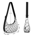 thumbnail image 4 of Sac Bandoulière Motif Papillon Géométrique – Design Abstrait, Sangle Réglable, Idéal pour Femmes Modernes, 4 of 5